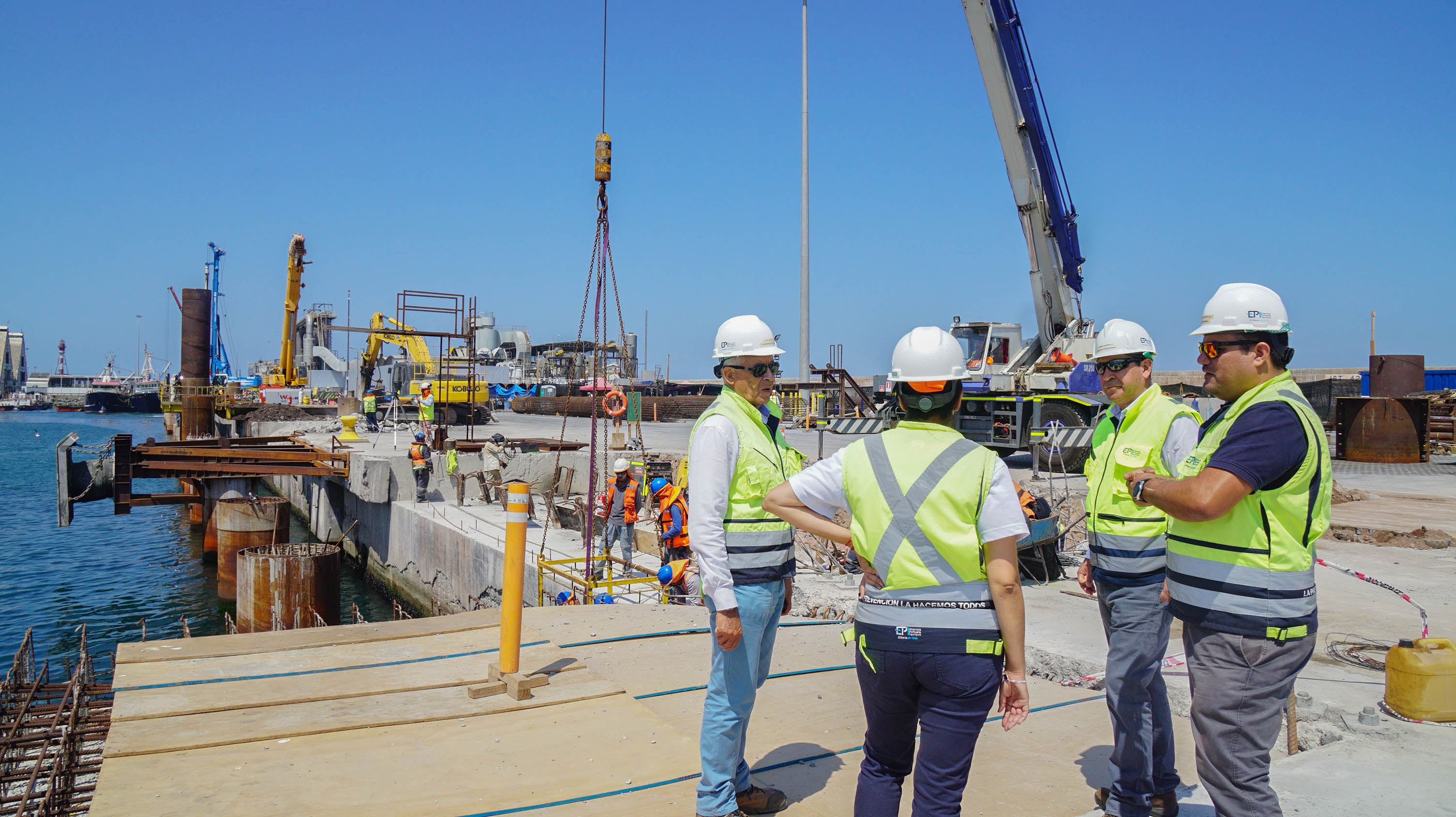 72% de avance cumplió segunda etapa de reconstrucción del Terminal Molo