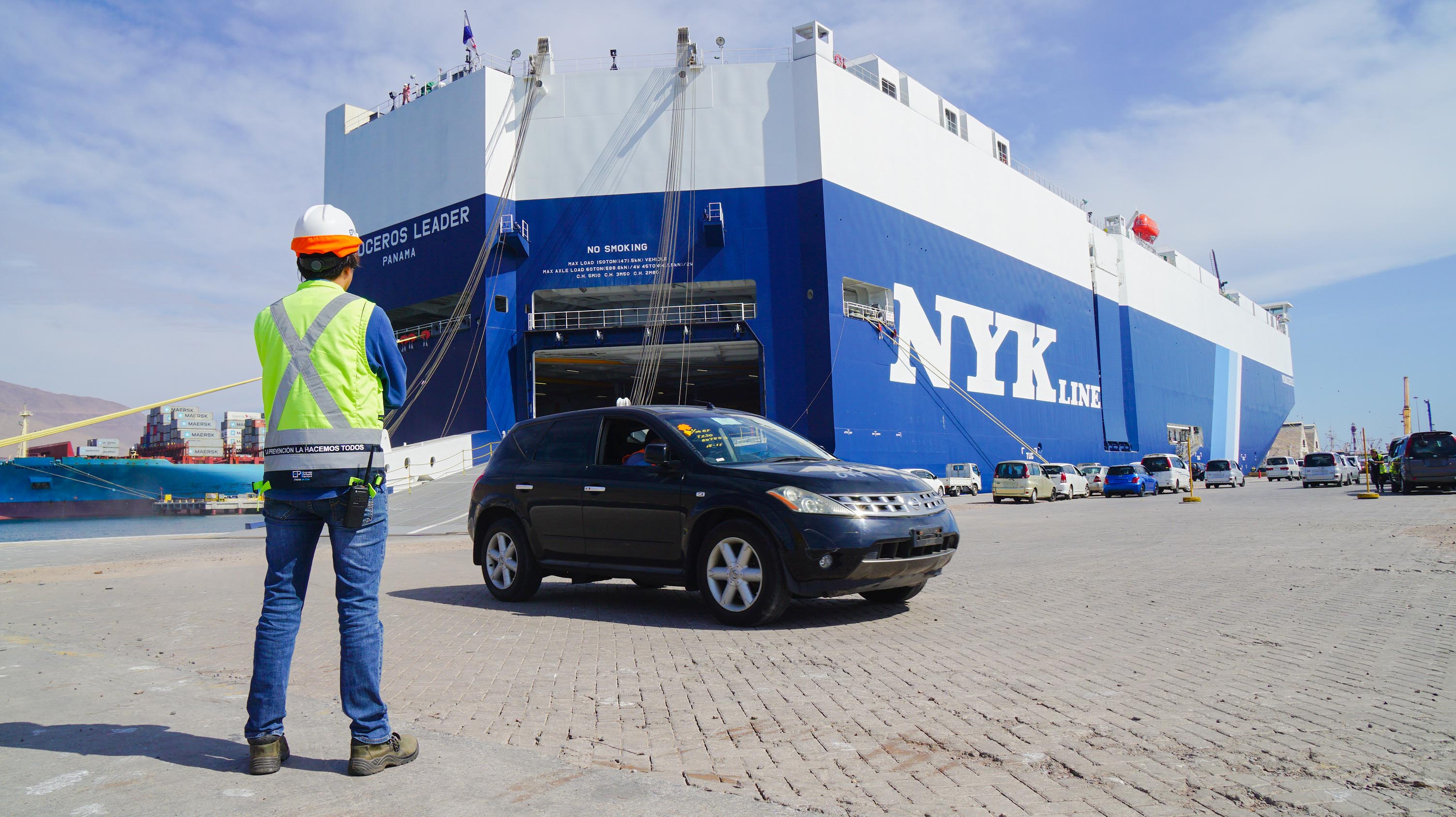 Naviera NYK alcanzó su mayor transferencia de carga en el Puerto de Iquique