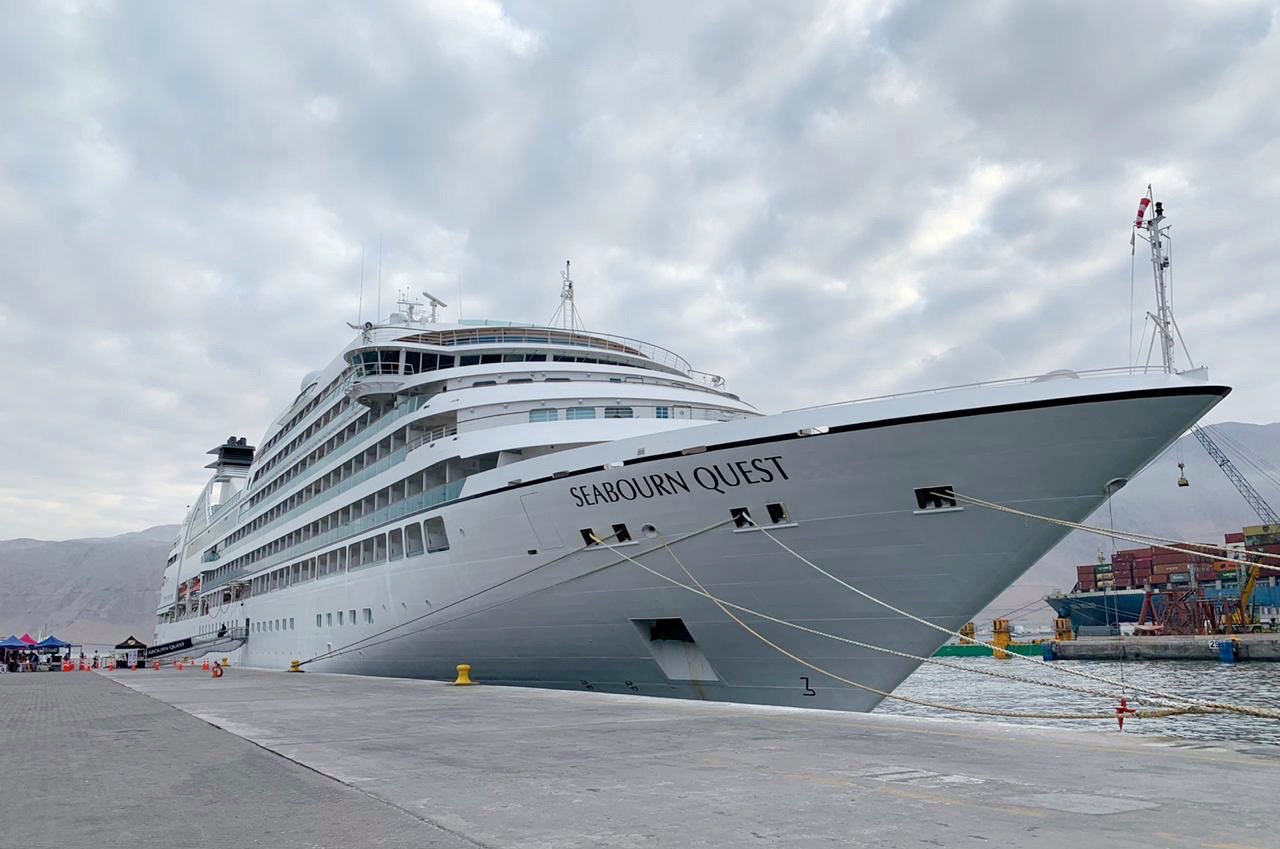 Puerto de Iquique recibió segundo crucero de la temporada y estrenó WiFi gratis