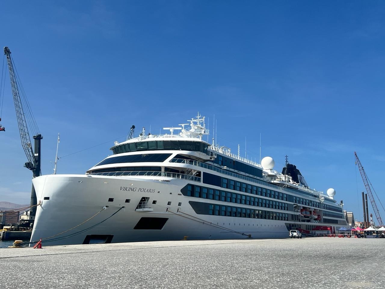 Puerto de Iquique recibió crucero Viking Polaris