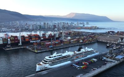 Puerto de Iquique recibe al crucero Viking Octantis