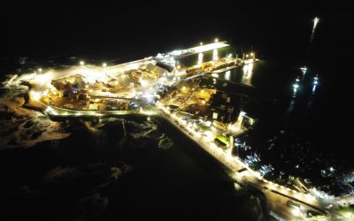 Puerto de Iquique implementó eficiencia energética con proyecto de iluminación LED