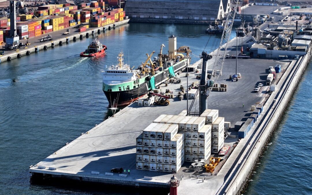 Puerto de Iquique confirma récord histórico de transferencia de carga 2025 y supera los 3,5 millones de toneladas