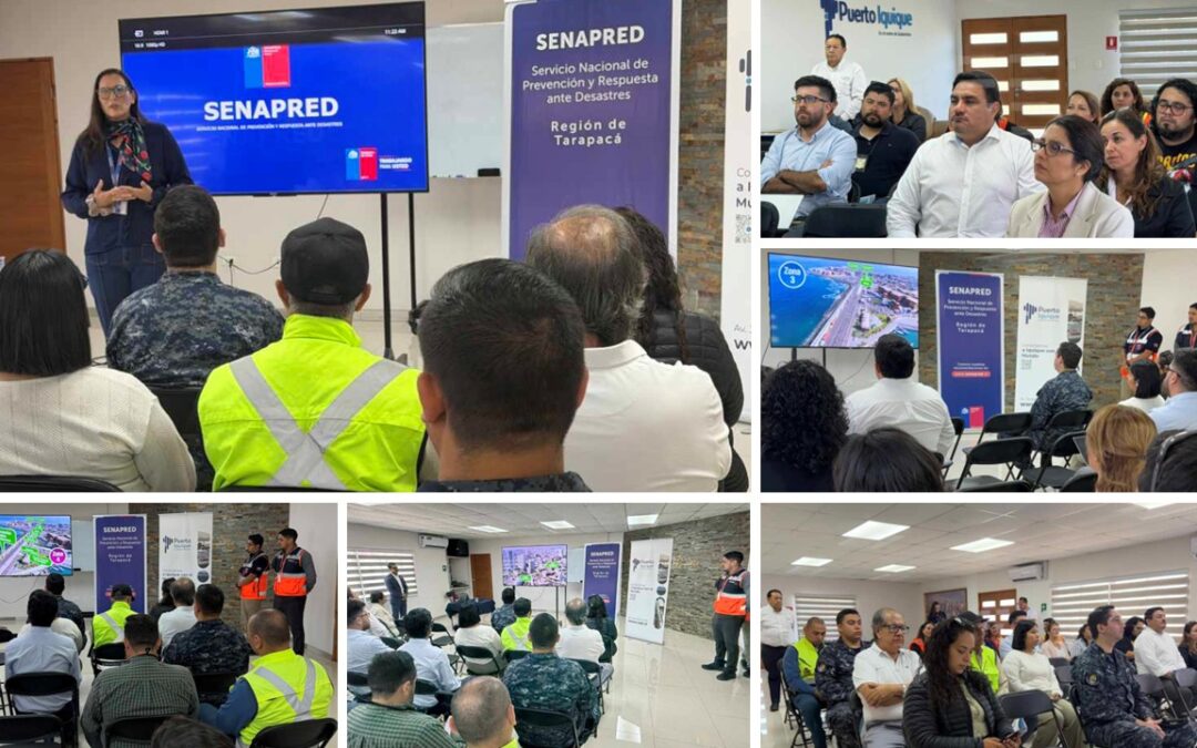 Comité Paritario Portuario avanza en agenda preventiva junto a Senapred Tarapacá