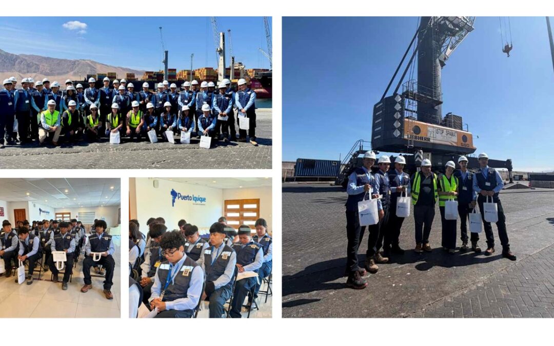 Colegio Robert Johnson inicia ciclo de visitas al Puerto de Iquique